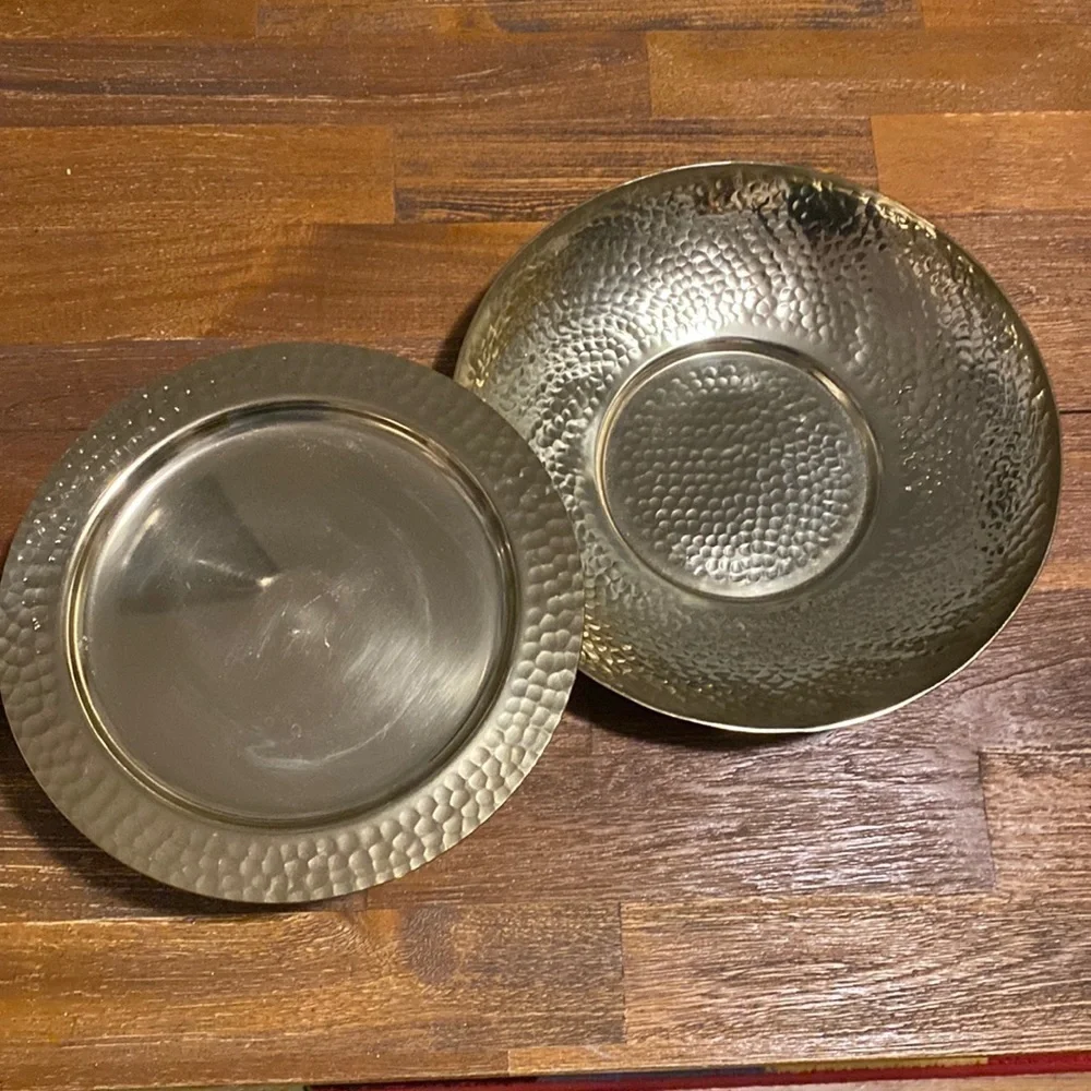 H&M gold plate